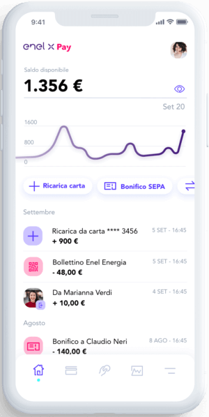 App Enel X Pay