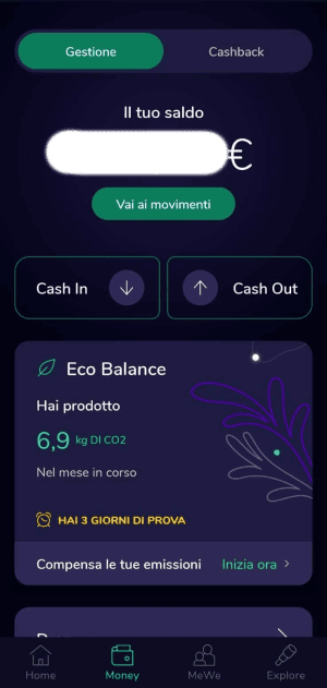 Emissioni di Co2 Flowe