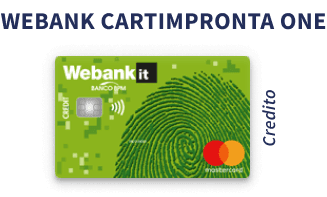 Carta di credito Webank Cartimpronta riepilogo costi