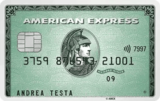 American Express verde