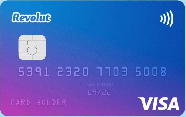 carta Revolut Standard