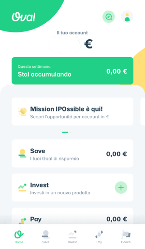 Resoconto app Oval