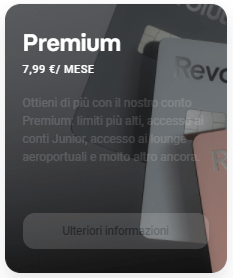 Revolut Premium costi