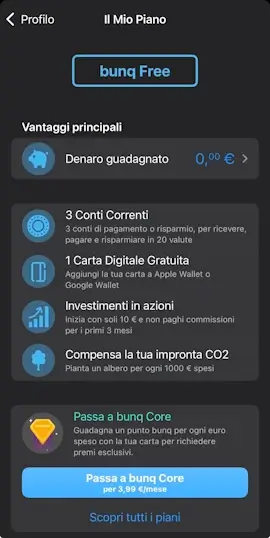 Bunq piani