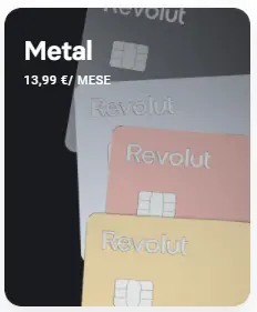 Revolut Metal costi