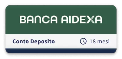 Banca Aidexa Conto Deposito 18 Mesi