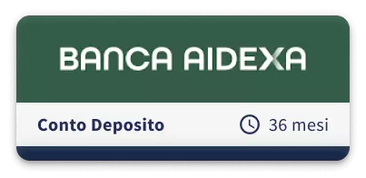 Banca Aidexa Conto Deposito 36 Mesi