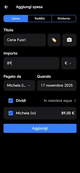 applicazioni gestione spese condivise tricount