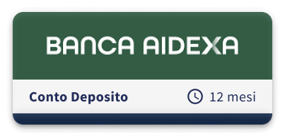 Banca Aidexa Conto Deposito 12 Mesi