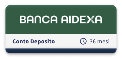 Banca Aidexa Conto Deposito 36 Mesi