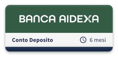 Banca Aidexa Conto Deposito 6 Mesi