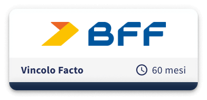 BFF Bank Conto Facto 60 Mesi