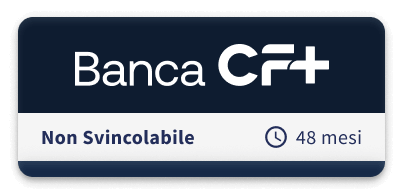 BancaCF Conto Deposito Non Svincolabile 48 Mesi