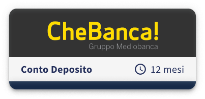 CheBanca 12 Mesi