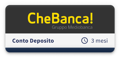 CheBanca 3 Mesi