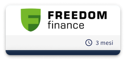 Freedom Finance Conto D 3 Mesi