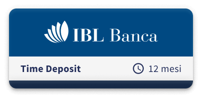 IBL Time Deposit 12 Mesi