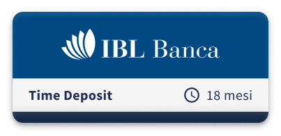 IBL Time Deposit 18 Mesi