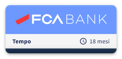 FCA Bank Tempo 18 Mesi