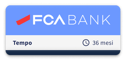 FCA Bank Tempo 36 Mesi