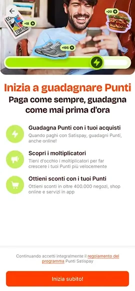 programma punti satispay